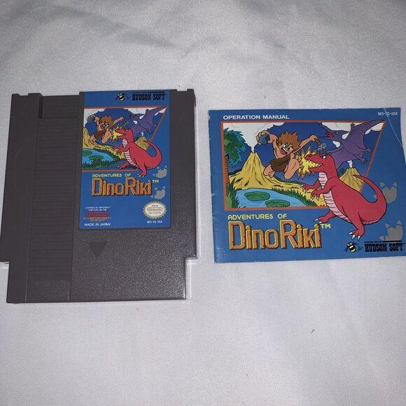 Nintendo Game Adventures of Dino-Riki (Nintendo Entertainment System, 1989) - Picture 1 of 8